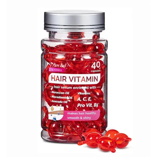 Vista 10 de Cápsulas de aceite capilar, suero para el cabello con aceite marroquí para todo tipo de cabello (12 unidades)