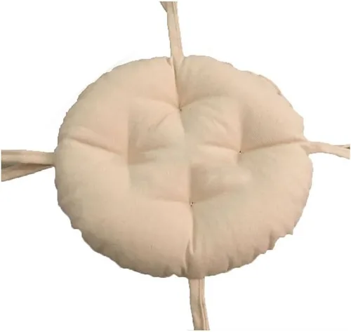 Vista 20 de Cojines de asiento redondos para exteriores con lazos, almohadillas para sillas de pana súper suaves, antideslizantes, herramientas para sillas