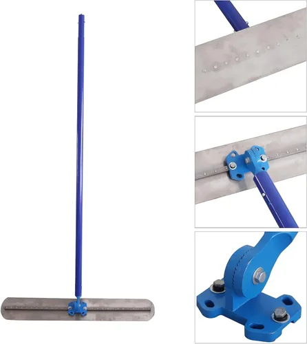 Vista 6 de Herramienta de paleta de hormigón Bull Float Kit de herramientas de paleta de hormigón 70.87 pulgadas Conector de mango de aleación de aluminio