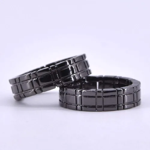 Vista 4 de Enjoyer Himber Anillo Trucos de magia Anillo de enlace Trucos mágicos Cerca de accesorios mágicos Anillo mágico (negro)