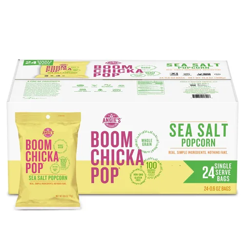 Vista 7 de Angie's BOOMCHICKAPOP - Maíz, bolsa de 5.5 onzas (paquete de 12 bolsas)