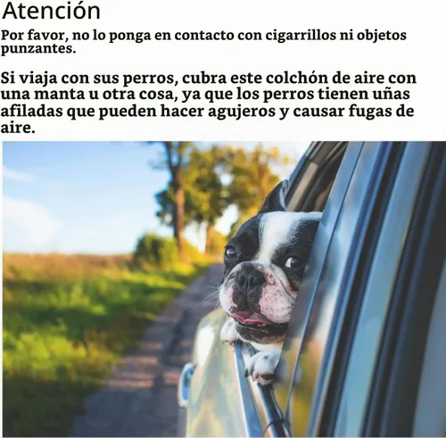 Vista 5 de Colchón de aire del coche, extensor inflable del relleno de la brecha