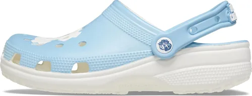 Vista 5 de Crocs Zuecos universitarios clásicos unisex para adultos, Carolina del Norte, 12 hombres/14 mujeres