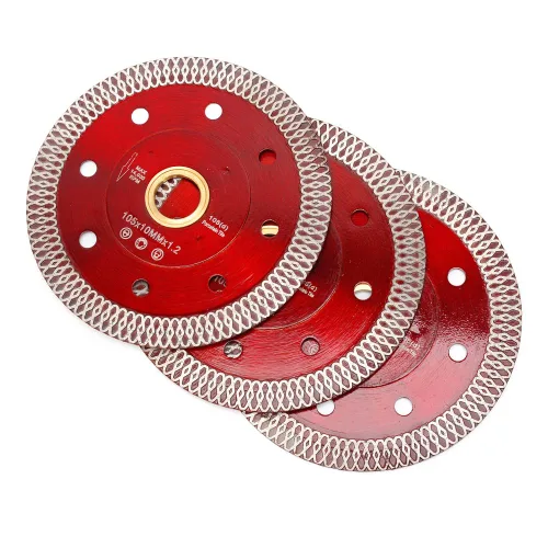 Vista 3 de 3 unids/lote 4 "super fina porcelana diamante hoja de sierra hoja de azulejo para porcelana cerámica