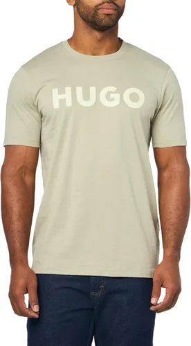 Vista 51 de Hugo Men's Print Logo Short Sleeve T-Shirt Blanco