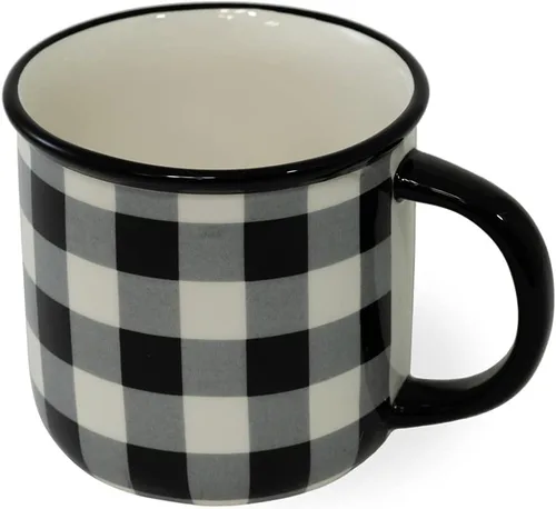Vista 25 de Boston International Taza de cerámica para café/té, 12 onzas, Bee Haven