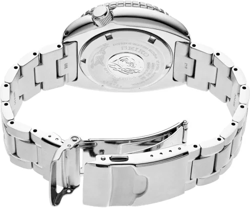 Vista 3 de Seiko Prospex SRPH57 - Reloj automático con esfera turquesa para conservación del océano edición especial de EE UU Buceador
