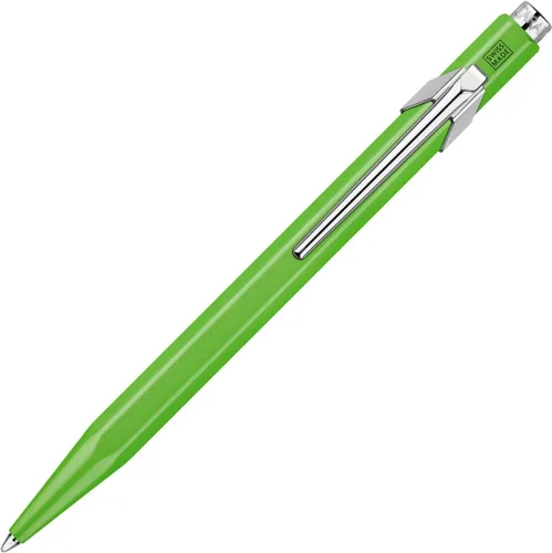Vista 4 de Caran D'ache 849 Pop Line Fluo Bolígrafo Morado con Caja de Metal (849.590)