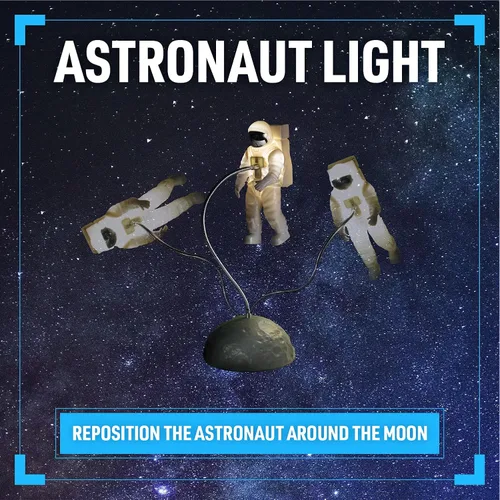 Vista 2 de Paladone Lámpara de escritorio de astronauta flotante en el espacio
