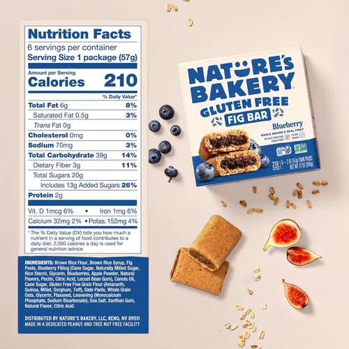 Vista 2 de Nature's Bakery - Barras de higos sin gluten