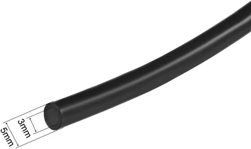 Vista 2 de uxcell Tubo de silicona, 1/8 pulgadas (0.118 in) de diámetro interior x 3/16 pulgadas (0.197 in) de diámetro exterior de 9.8 ft/10 pies, tubo