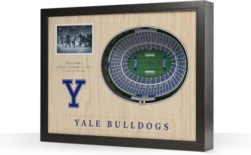 Vista 55 de YouTheFan NCAA Arte de Pared StadiumView de 25 Capas