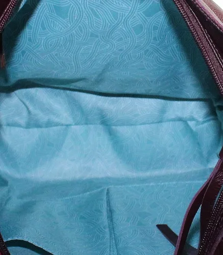 Vista 5 de The Sak Silverlake Bolso Hobo de piel con retazos en Cabernet (púrpura)