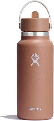 Vista 19 de Hydro Flask de boca ancha con tapa Flex de pajita de 24 onzas Agave