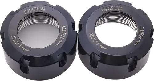 Vista 9 de 4pcs ER11-A Collet Sujeción Tuercas Agujeros para CNC Fresado Chuck Holder Torno