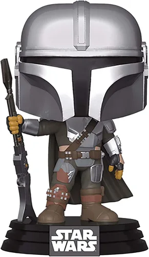 Vista 5 de Funko Star Wars: The Mandalorian Figura de acción de infantería pesada Mandalorian