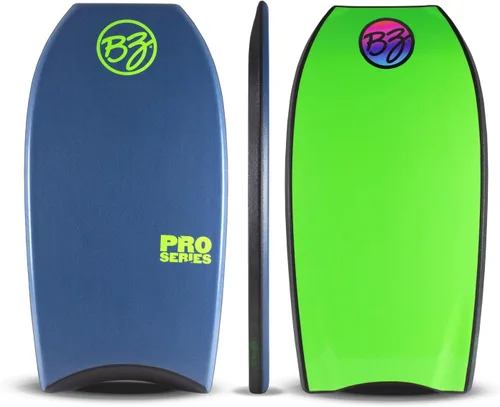 Vista 9 de BZ Bodyboards - Pro Bodyboard - Pilotos avanzados - Zero-G Polypro Core - Surlyn Slick - Cubierta de celda H de 8 libras - Cola creciente - Bodyboard