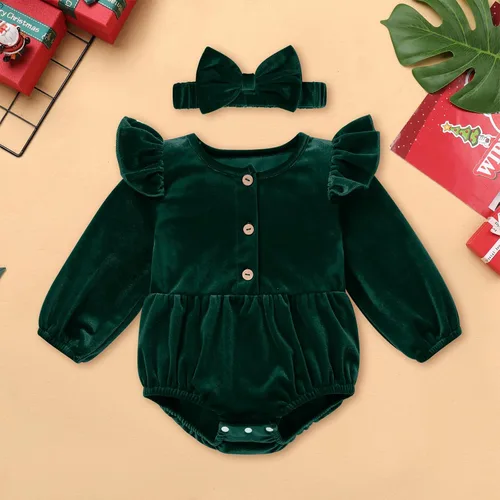 Vista 5 de AWIBMK Vestidos de Navidad para mamá y yo, vestido de terciopelo de manga larga, otoño, invierno, Navidad, vacaciones, mamá, hija, trajes a juego