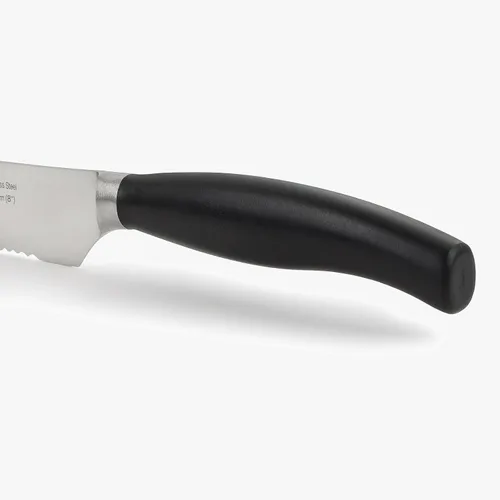 Vista 5 de ARCOS Cuchillo de pan de acero inoxidable de nitrum dentado de 8 pulgadas y hoja de 7.874 in. Cuchillo de cocina. Mango ergonómico POM