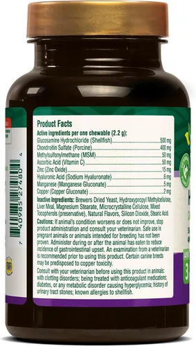 Vista 2 de petnc Natural Care Hip & conjunta para perros, Avanzado