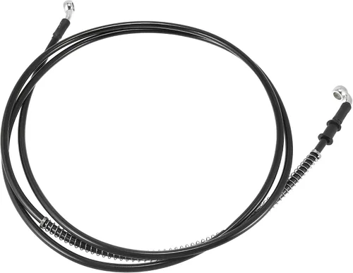Vista 5 de Motoforti Universal 94.5 in 94.49" motocicleta freno embrague aceite manguera tubería hidráulico reforzado acero inoxidable trenzado negro