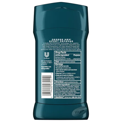 Vista 2 de Degree Antitranspirante y desodorante - Sport Defense - 2.7 oz