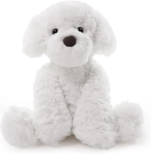 Vista 6 de Furvana The Golden Retriever - Animales de peluche de perros, 10 pulgadas Golden Retriever, regalo ideal de Navidad para niños pequeños, niños