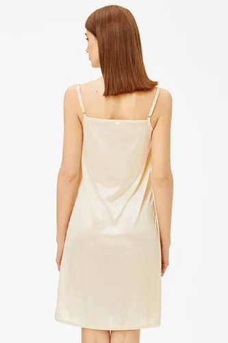 Vista 3 de Coucoland Camisón completo para mujer, con tirantes delgados ajustables, camisón para mujer