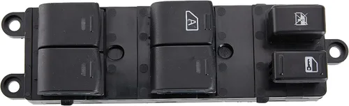 Vista 4 de ZAPOTST Interruptor de ventana eléctrica se adapta a Nissan Frontier Xterra 2005-2012. Interruptor de control principal eléctrico para puerta