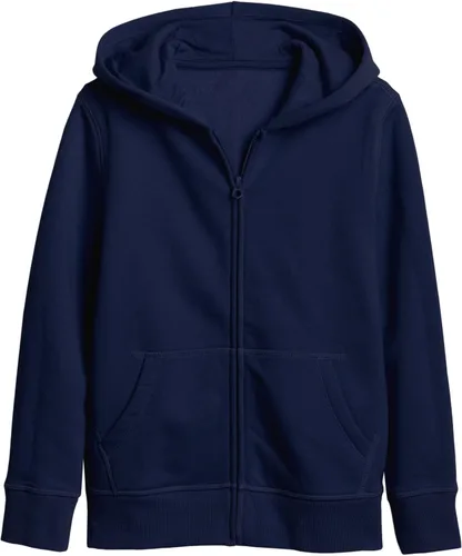 Vista 20 de GAP Sudadera con capucha y cremallera completa con logotipo para niños