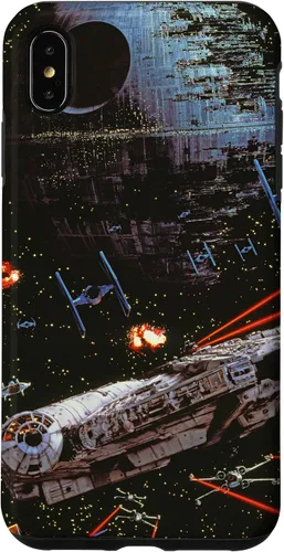 Vista 11 de Star Wars Return of the Jedi Death Star II Battle - Carcasa negra para iPhone 17