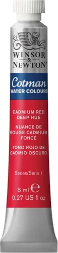 Vista 67 de Acuarela Cotman, tubo de 0.27 oz, color carmesí alizarina