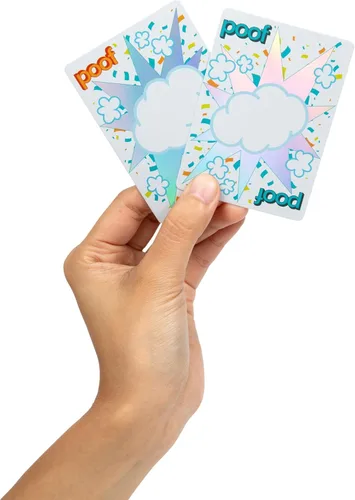 Vista 5 de Poof The Game - Juego de cartas casual rápido de aprender, fácil de jugar, para amigos y familiares, grupos grandes y pequeños, noches de juego