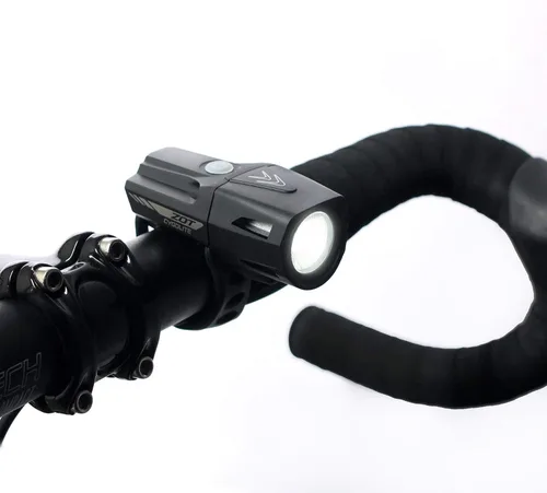Vista 5 de CYGOLITE Zot 250 Lumen Headlight & Dice TL 50 Lumen Tail Light USB Recargable Bicicleta Luz Combo Set, Negro, Rojo, Compacto