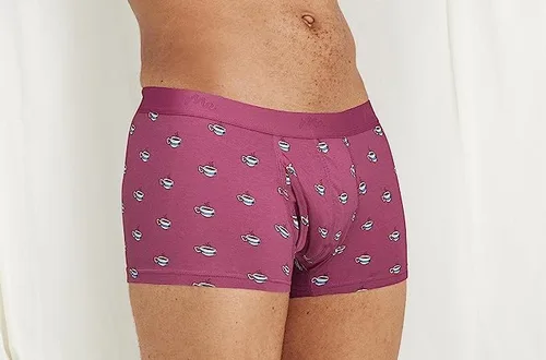 Vista 8 de MeUndies Ropa interior de algodón elástico para hombre con bragueta Paquete de 3 Tela exclusiva de Tienda