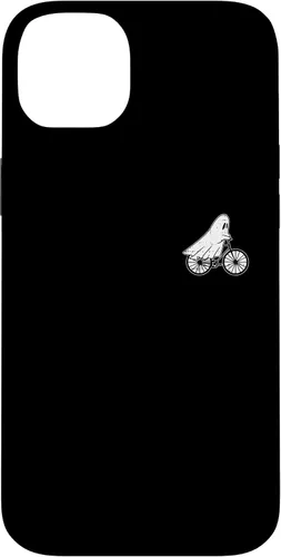 Vista 15 de iPhone 11 Pro Ghost Riding Bicicleta, disfraz de Halloween Ghoul Biker Ciclista caso