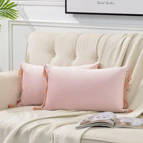 Vista 9 de Fancy Homi - Juego de 2 fundas de almohada decorativas para sofá, dormitorio, coche, sala de estar