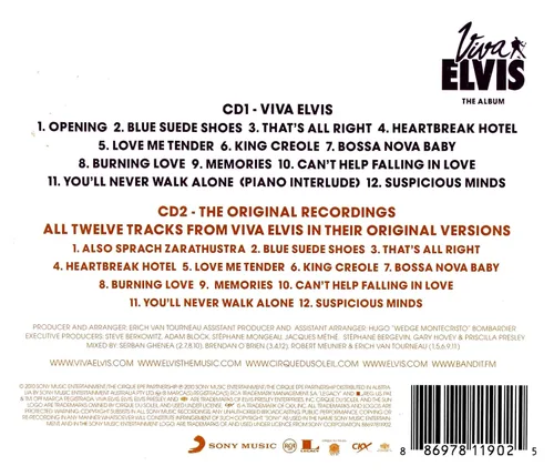 Vista 2 de Viva Elvis Audio CD – CD, 16 Noviembre 2010