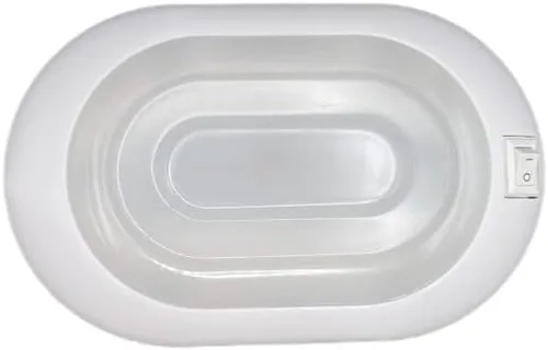 Vista 2 de RV Designer L830, luz delgada para panqueques, LED, 12 voltios, doble