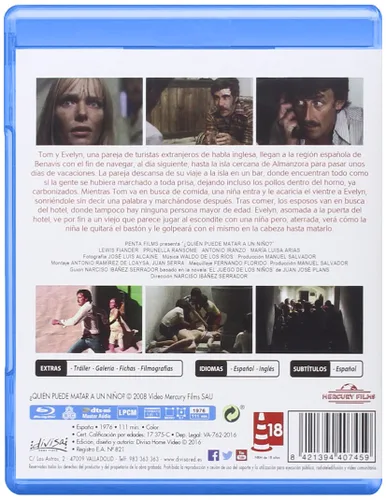 Vista 2 de Who Can Kill a Child (1976) ( Quién puede matar a un niño ) Blu-Ray, Reg.ABC Import - Spain