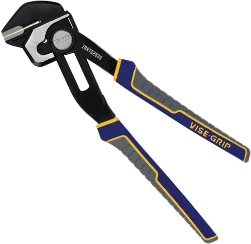 Vista 2 de IRWIN VISE-GRIP Alicates ajustables, fontanería, lengüeta y ranura, 8 pulgadas (IRHT82635)