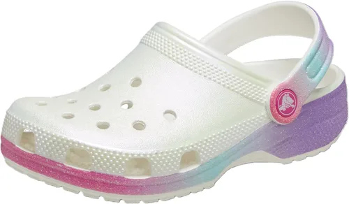 Vista 20 de Crocs Zuecos Clásicos con Purpurina para Niños