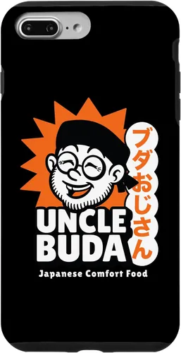 Vista 9 de iPhone 15 Uncle Buda Food Truck Texas Comida japonesa Funda con logotipo de Ojisan