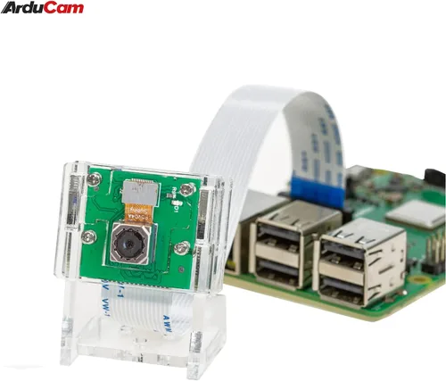 Vista 5 de Arducam Cámara motorizada Focus Pi, enfoque automático para módulo de cámara Raspberry Pi, Lente motorizada, Enfoque manual preciso del software