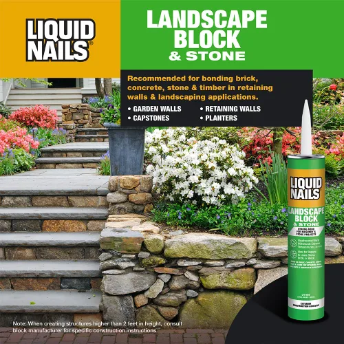 Vista 6 de Liquid Nails LN-905, Landscape, adhesivo, 10 onzas