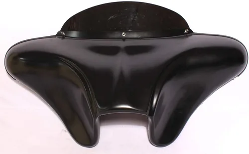 Vista 3 de FL-5 LOTE+BATF10-CODE39+MECA MAU ABS DOBLE DIN BATWING CARENADO PARABRISAS para Harley Sportster 883 XLH XL 2000-2009