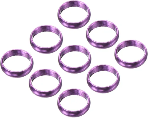 Vista 7 de PATIKIL Anillos del eje del dardo, accesorios de aluminio del anillo O del dardo para los ejes del plástico y de nylon