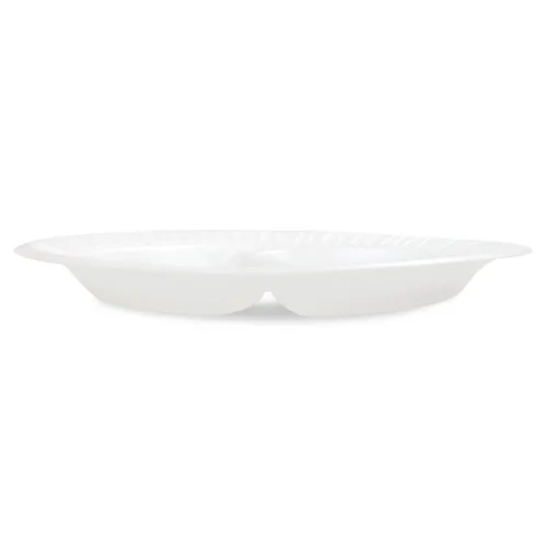 Vista 3 de Dart 10CPWCR 10.25 in Espuma no laminada blanca 3 Comp Plate (caja de 500)
