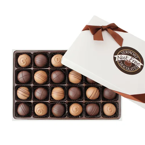 Vista 10 de Vermont Nut Free Chocolates Chocolates en caja (gran surtido) 12 piezas