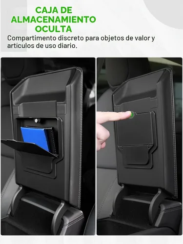 Vista 7 de Organizador de consola central para Tesla Model 3 Highland 2024-2026